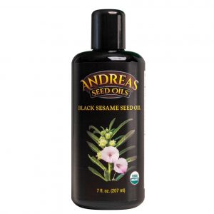 Andreas Oils USDA Certified Organic Cold Press Black Sesame Seed Oil 207ml
