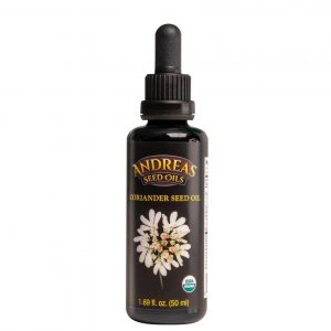 Andreas Oils USDA Certified Organic Cold Press Coriander Seed Oil 50ml