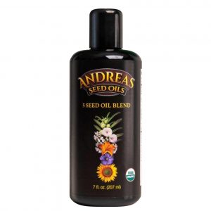 Andreas Oils USDA Certified Organic Cold Press 5 Seed Oil Blend 207ml