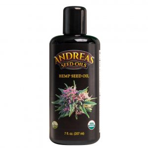 Andreas Oils USDA Certified Organic Cold Press Hemp Seed Oil 207ml