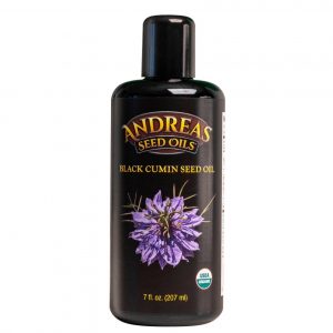 Andreas Oils USDA Certified Organic Cold Press Black Cumin Seed Oil 207ml
